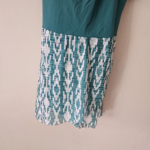 Gottex Swim Dress One Piece Size 16 New With Tags Teal Blue - Picture 3 of 7